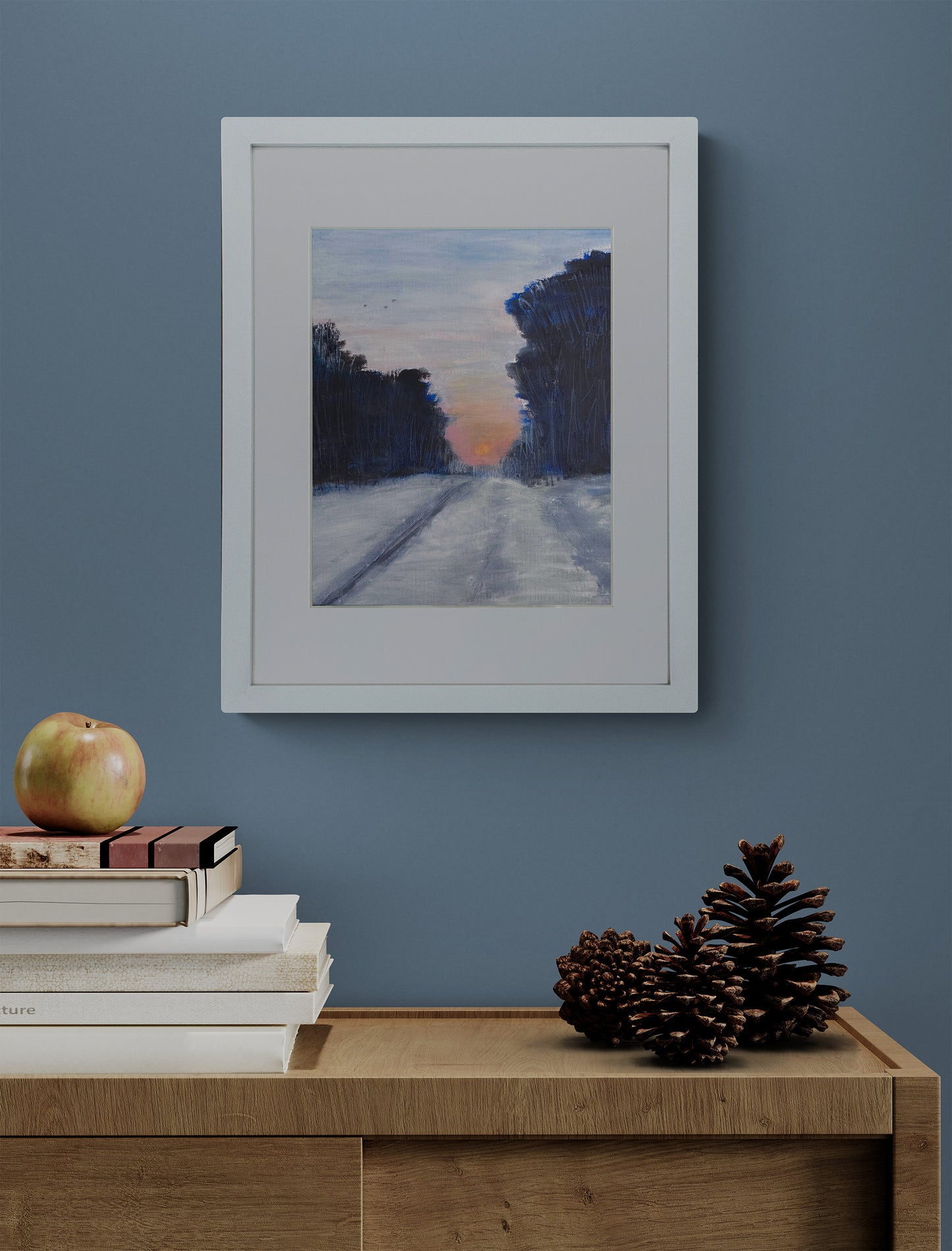 Snowy Lane