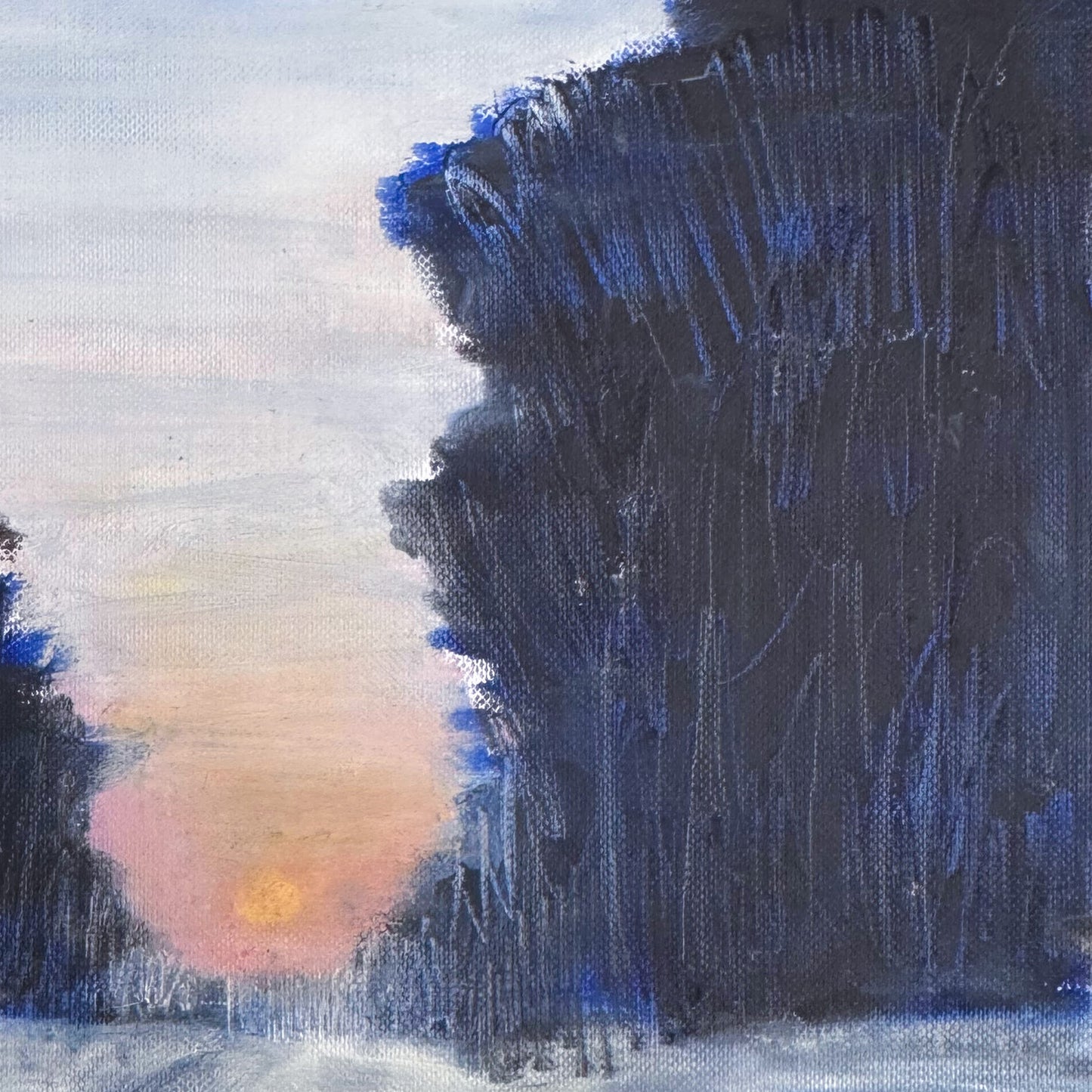 Snowy Lane