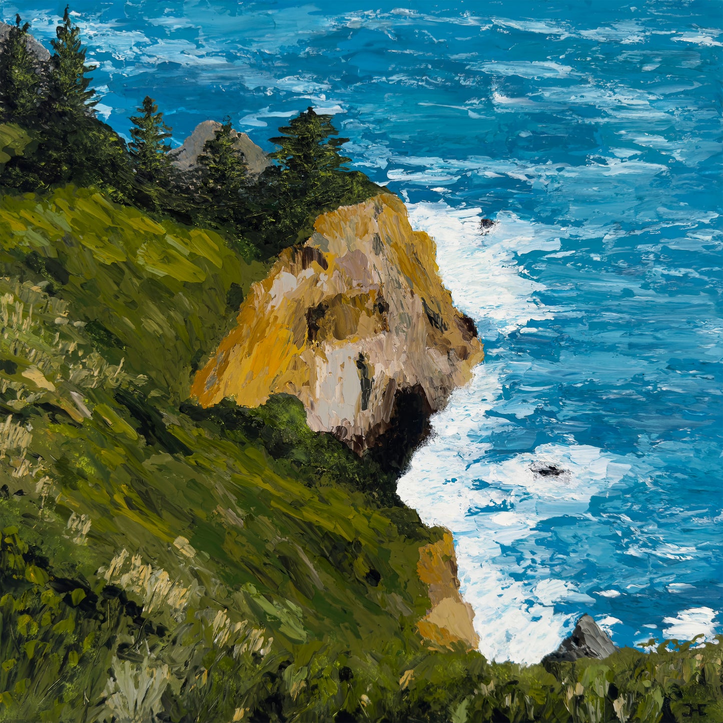 Sunlit Coast, Big Sur